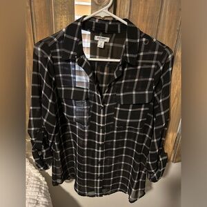 LONG SLEEVE/SHORT SLEEVE BLOUSE